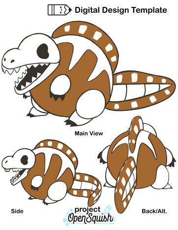 Fossil Spinosaurus - Rejected